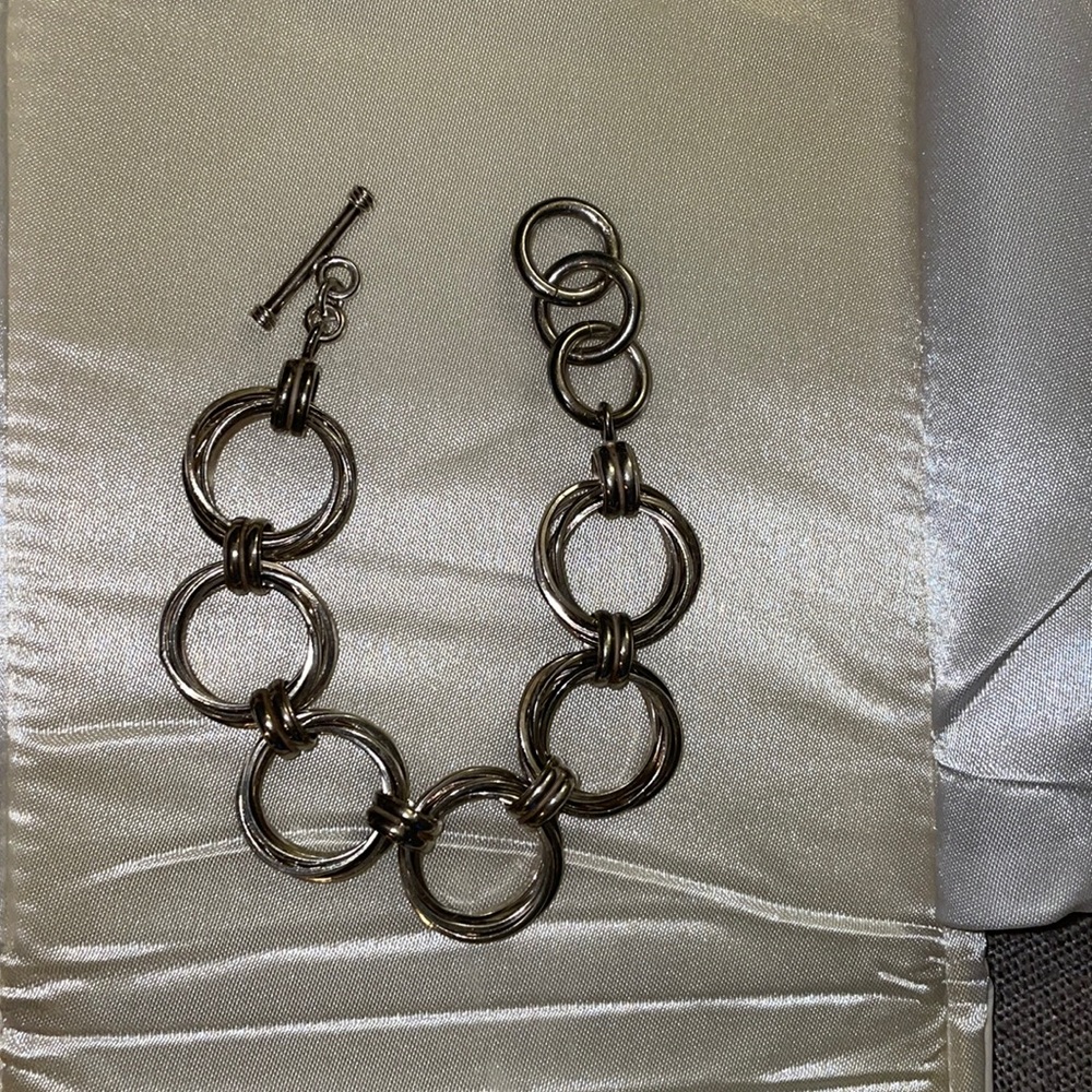 Silpada sterling silver multi-circle bracelet
